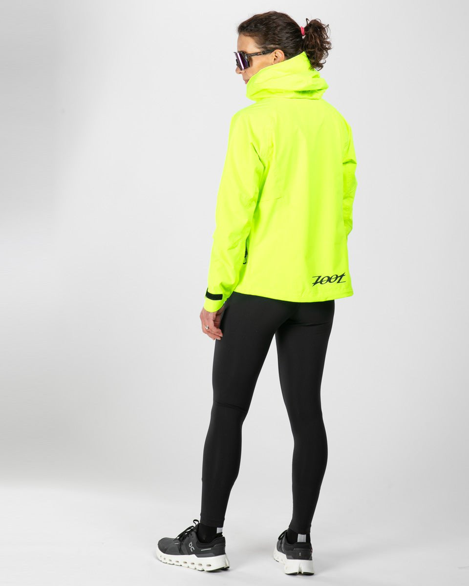 Zoot Sports OUTERWEAR Women's Elite FlashJacket - Safety Yellow