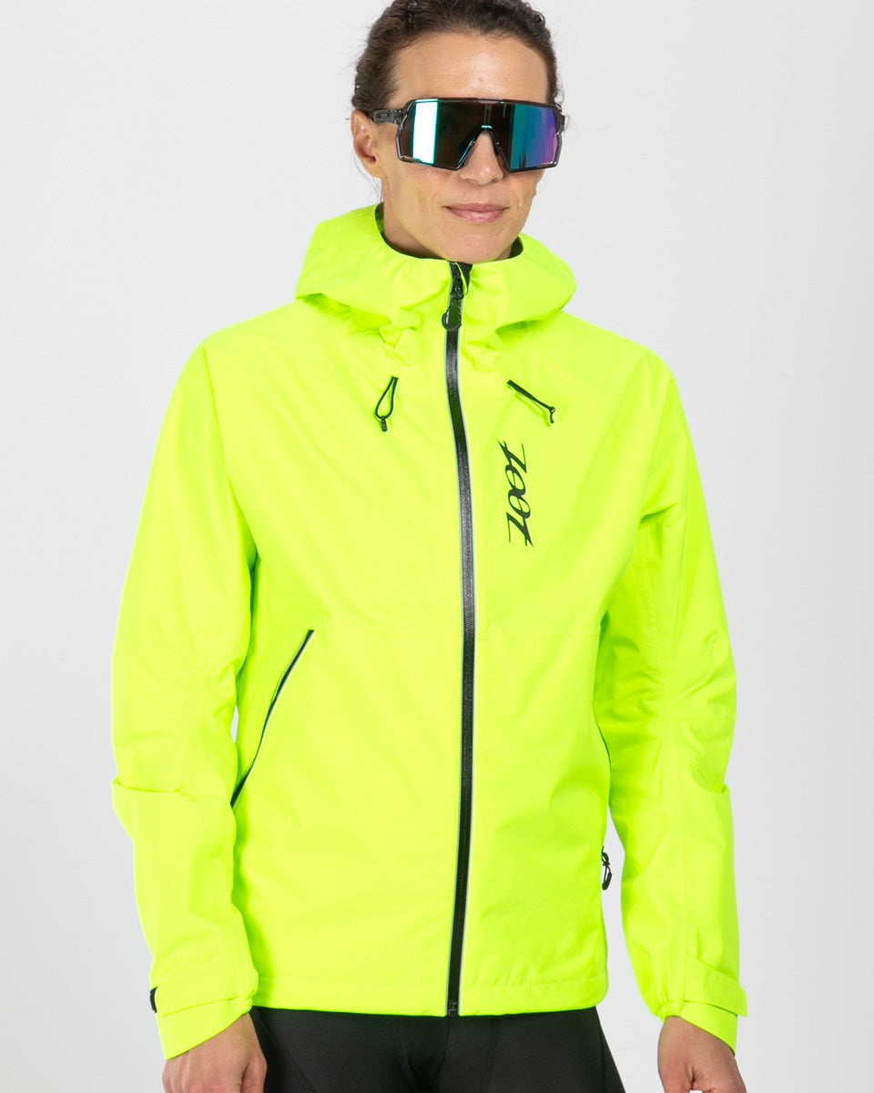Zoot Sports OUTERWEAR Women's Elite FlashJacket - Safety Yellow