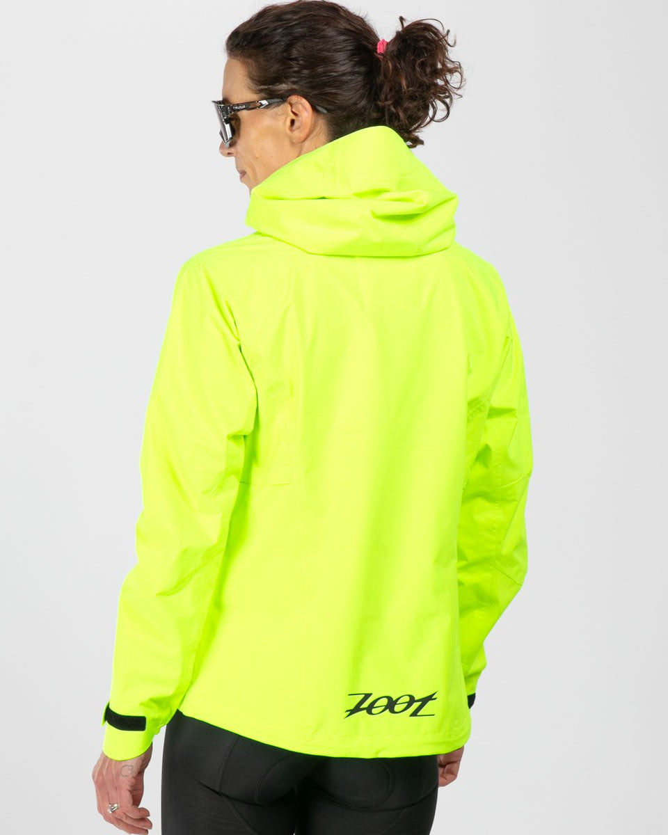 Zoot Sports OUTERWEAR Women's Elite FlashJacket - Safety Yellow