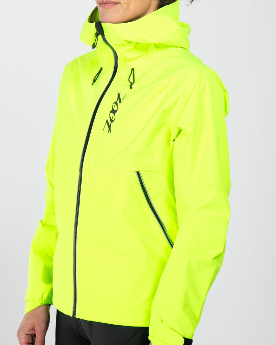 Zoot Sports OUTERWEAR Women's Elite FlashJacket - Safety Yellow