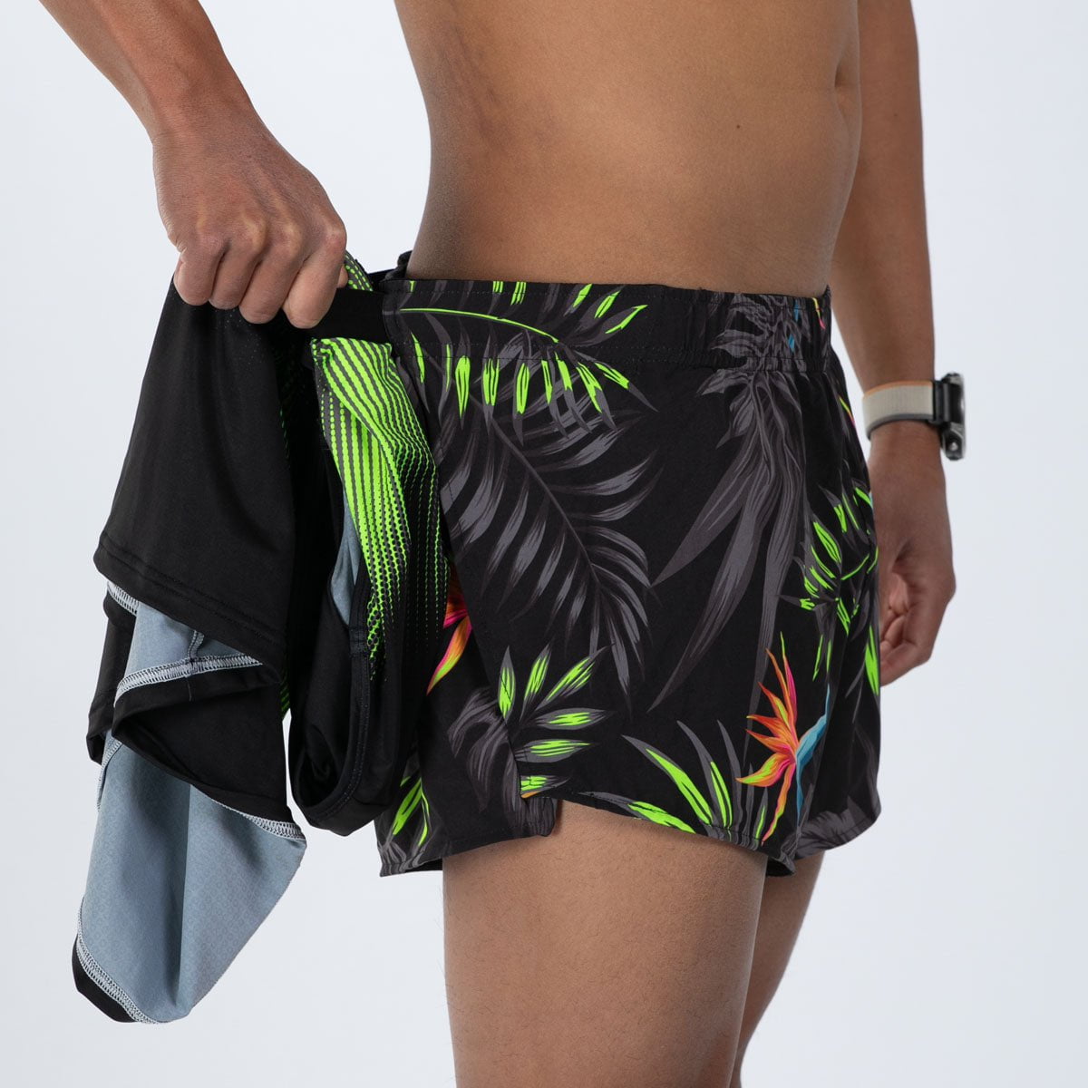 Zoot Sports RUN BOTTOMS Men's Ltd Run 2" Short - Tropical Magic