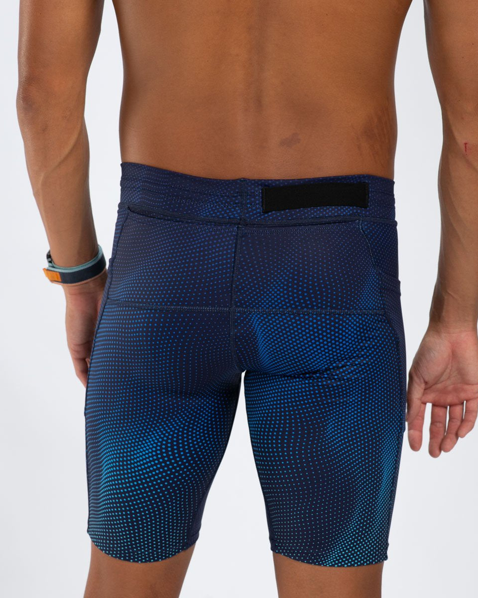 Zoot Sports RUN BOTTOMS Men's Ltd Run 9 1/2" Tight - La Plage