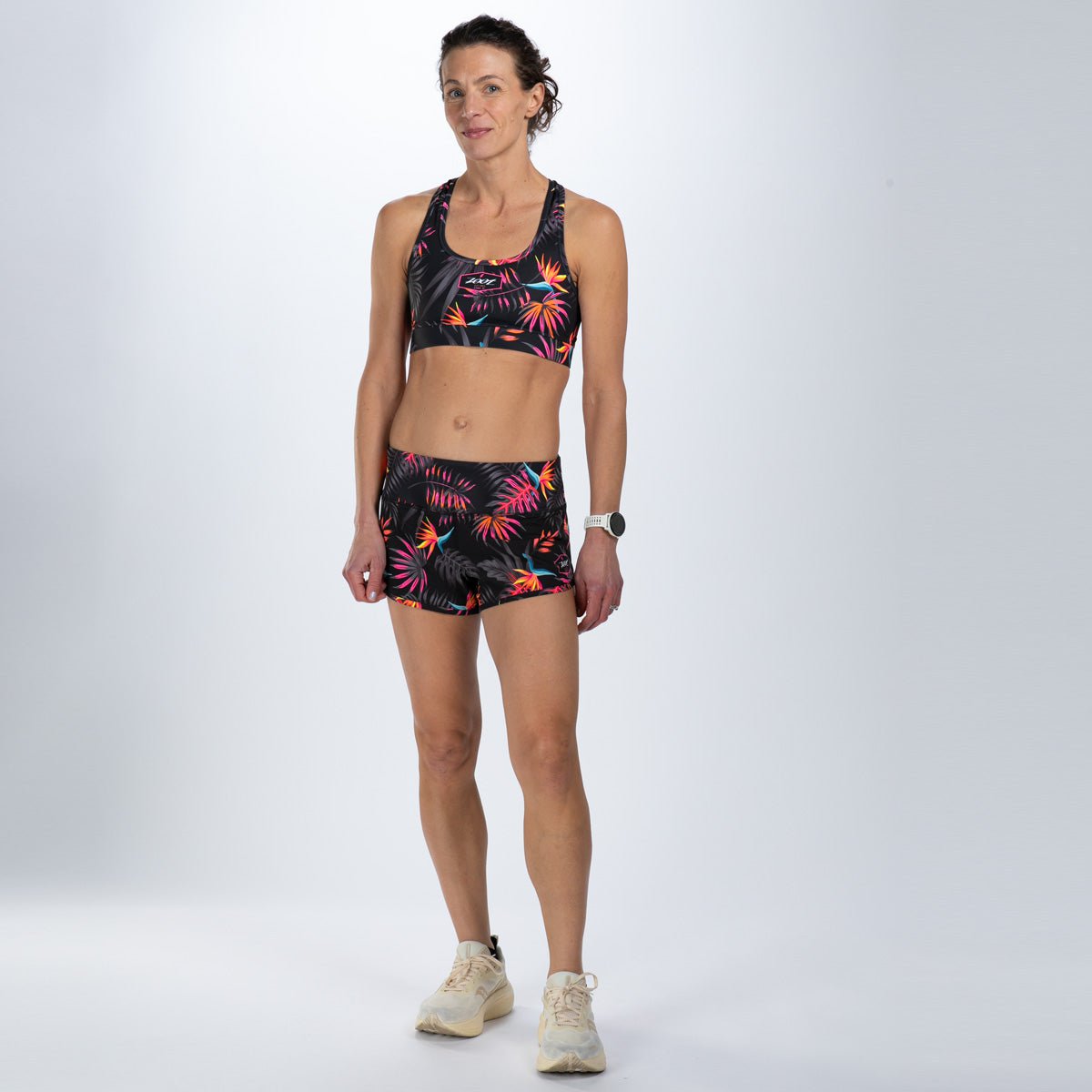 Zoot Sports RUN BOTTOMS Women's Ltd Run 3" Short - Tropical Magic