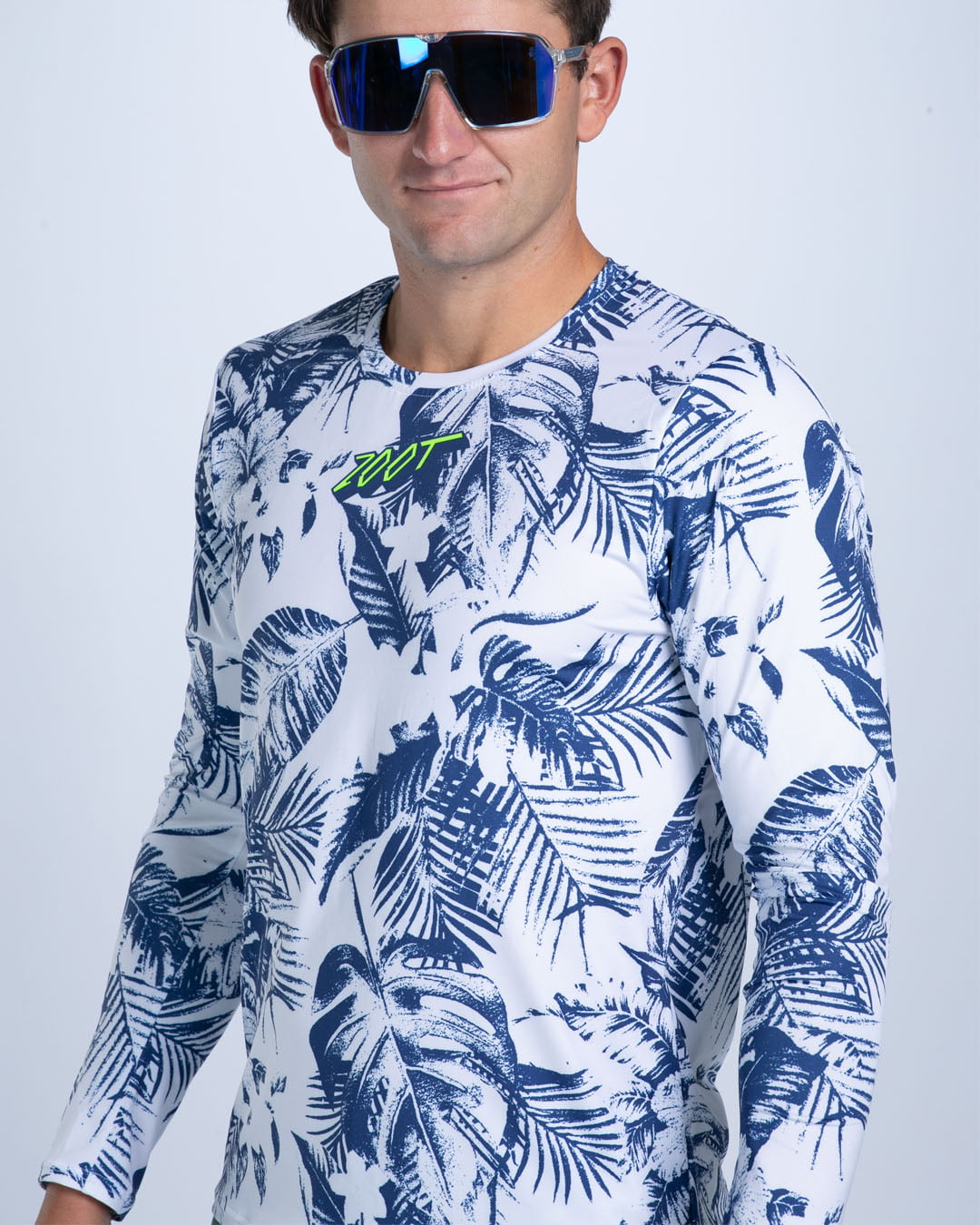 Zoot Sports RUN LONG SLEEVE TEES Men's Ltd Run Long Sleeve Tee - Island Original