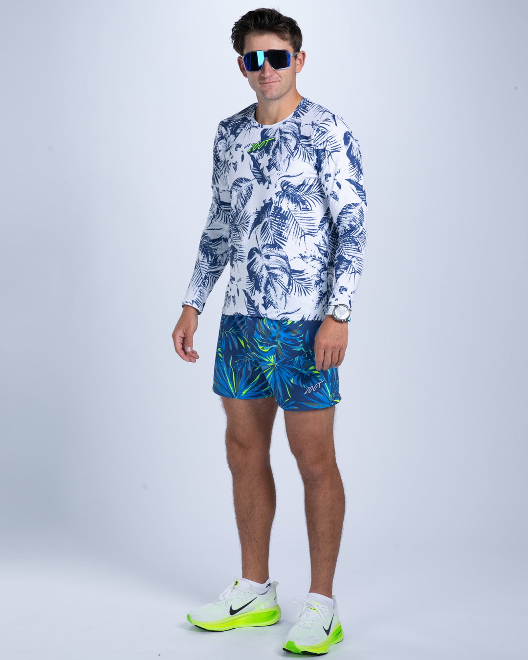 Zoot Sports RUN LONG SLEEVE TEES Men's Ltd Run Long Sleeve Tee - Island Original
