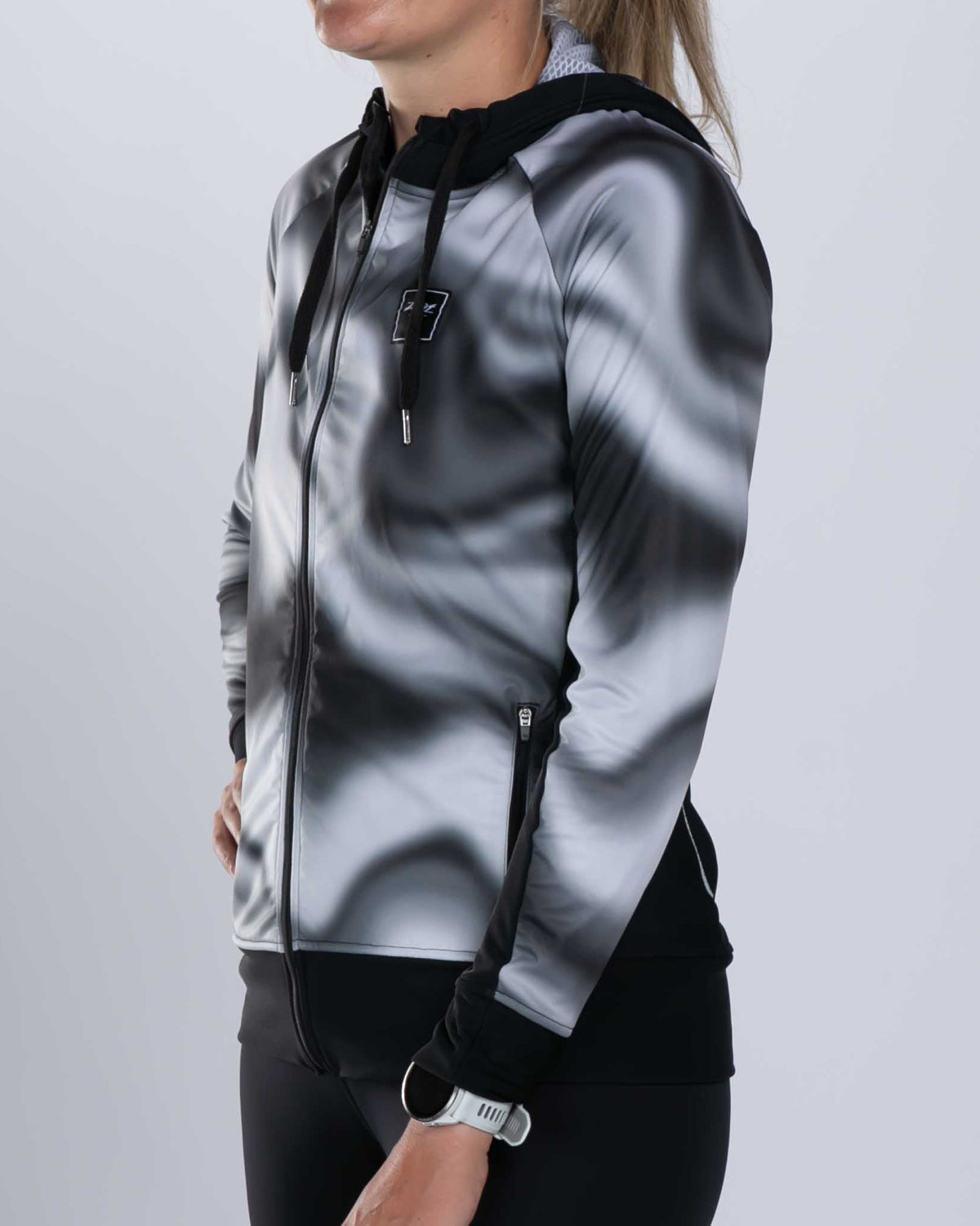 Zoot Sports RUN OUTERWEAR Women's Elite Thermo Shield Hoodie - Blur