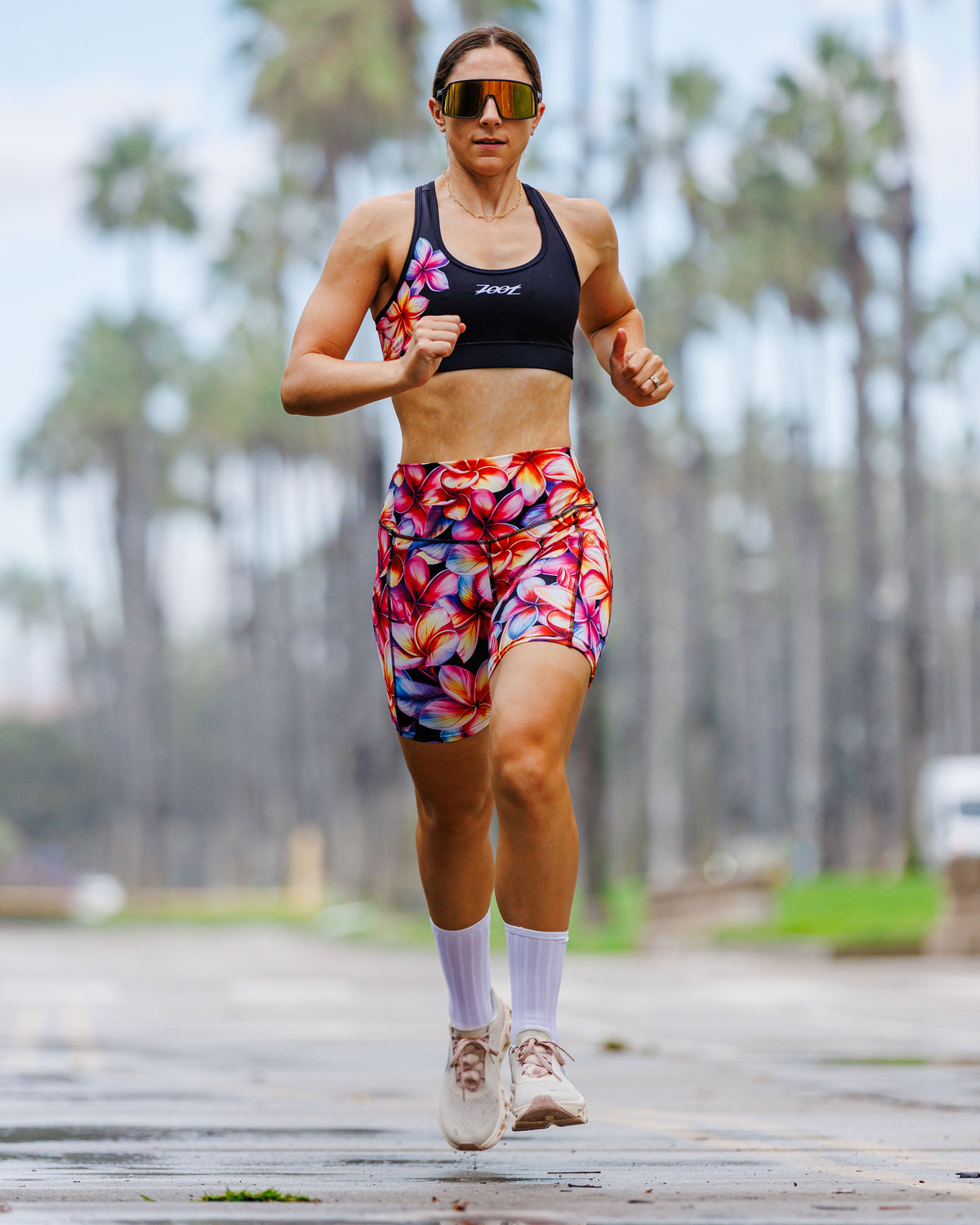 Zoot Sports RUN SHORTS 6" INSEAM Women's Ltd Run 6" Pulse High-Rise Short - Kaholo