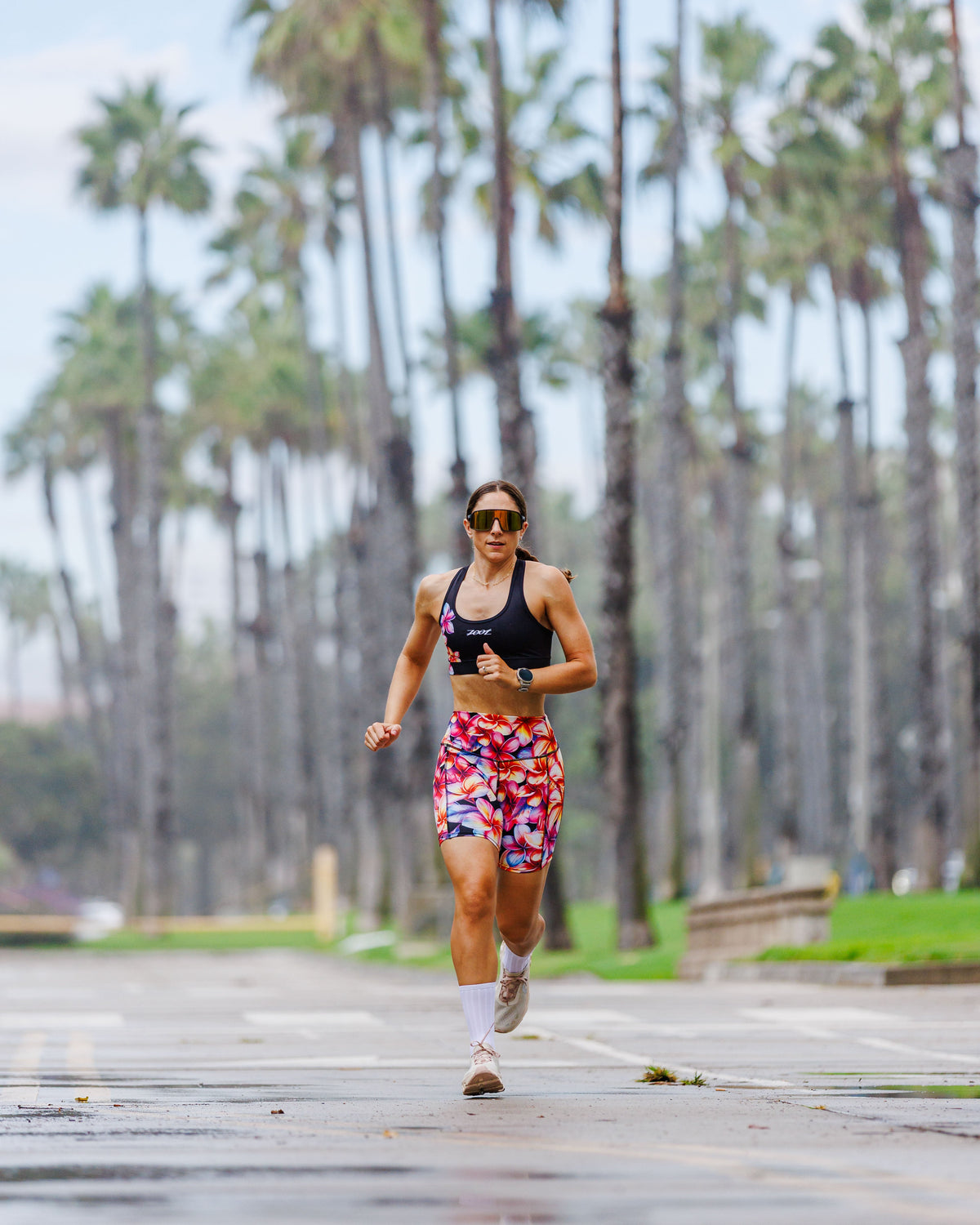 Zoot Sports RUN SHORTS 6" INSEAM Women's Ltd Run 6" Pulse High-Rise Short - Kaholo