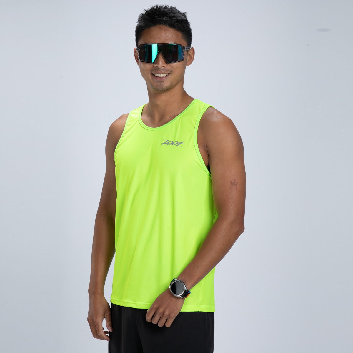 Zoot Sports RUN SINGLET Men's Core Run Singlet - Hyper Yellow