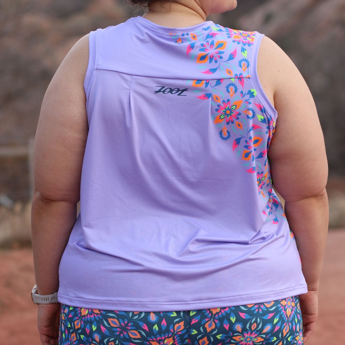 Zoot Sports RUN SINGLET Women's Ltd Run Athena Singlet - Kaleidoscope