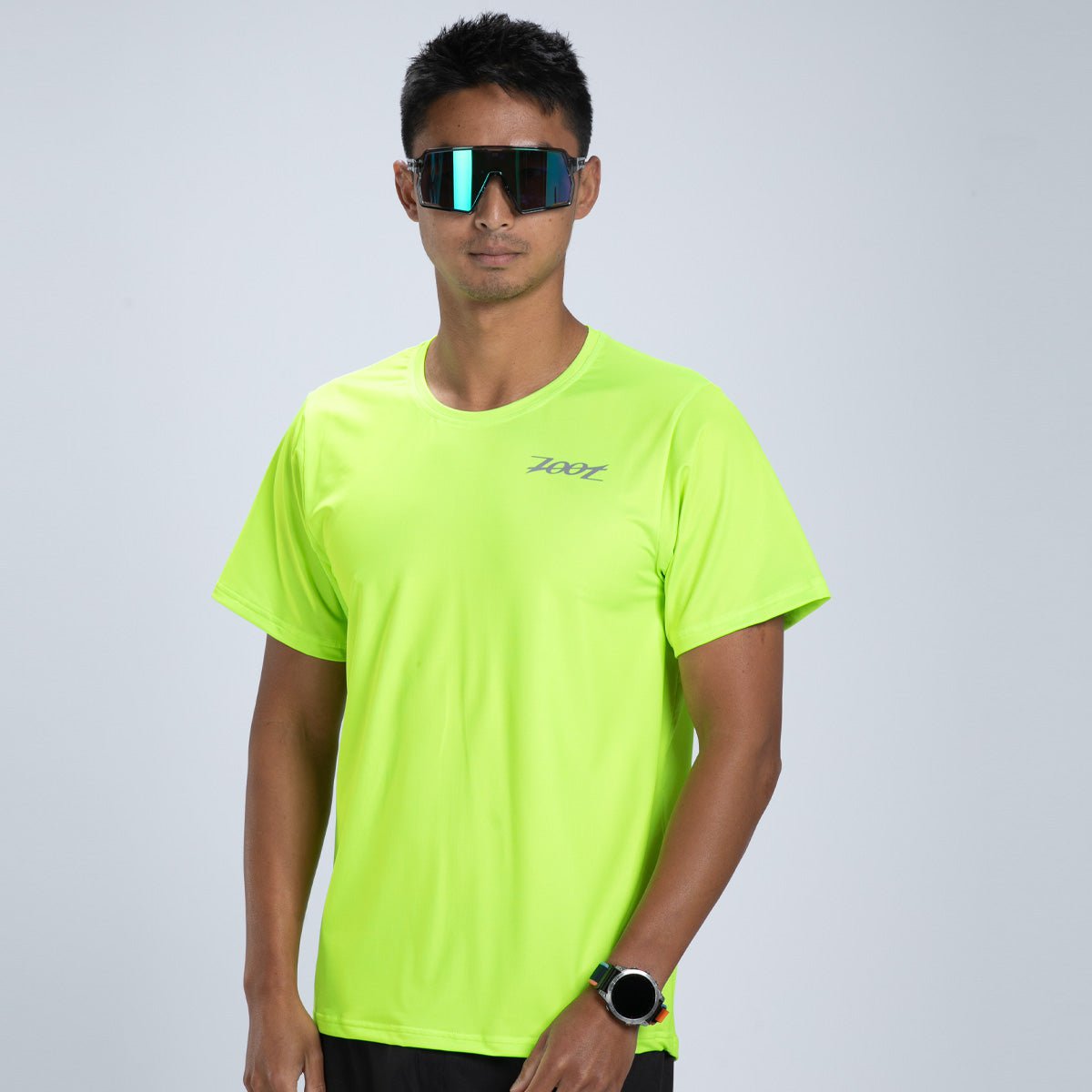 Zoot Sports RUN TEE Men's Core Run Tee - Hyper Yellow