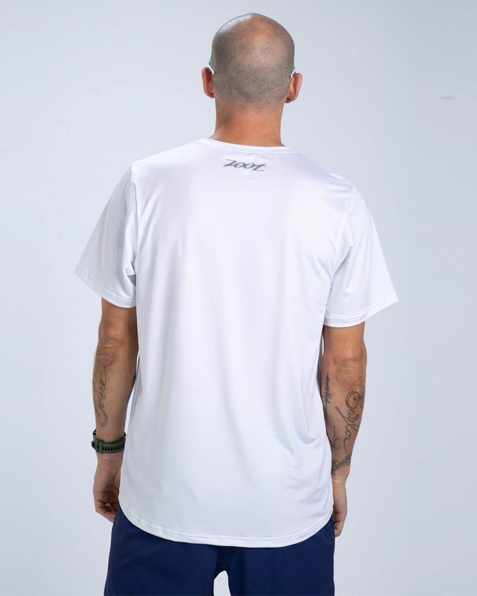 Zoot Sports RUN TEE Men's Core Run Tee - White