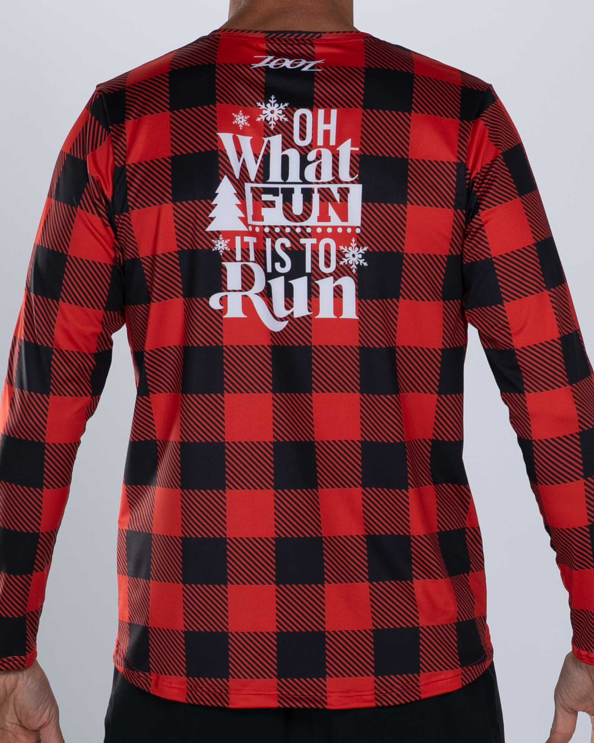 Zoot Sports RUN TEE Men's Ltd Run Ls Tee - Lumberjack
