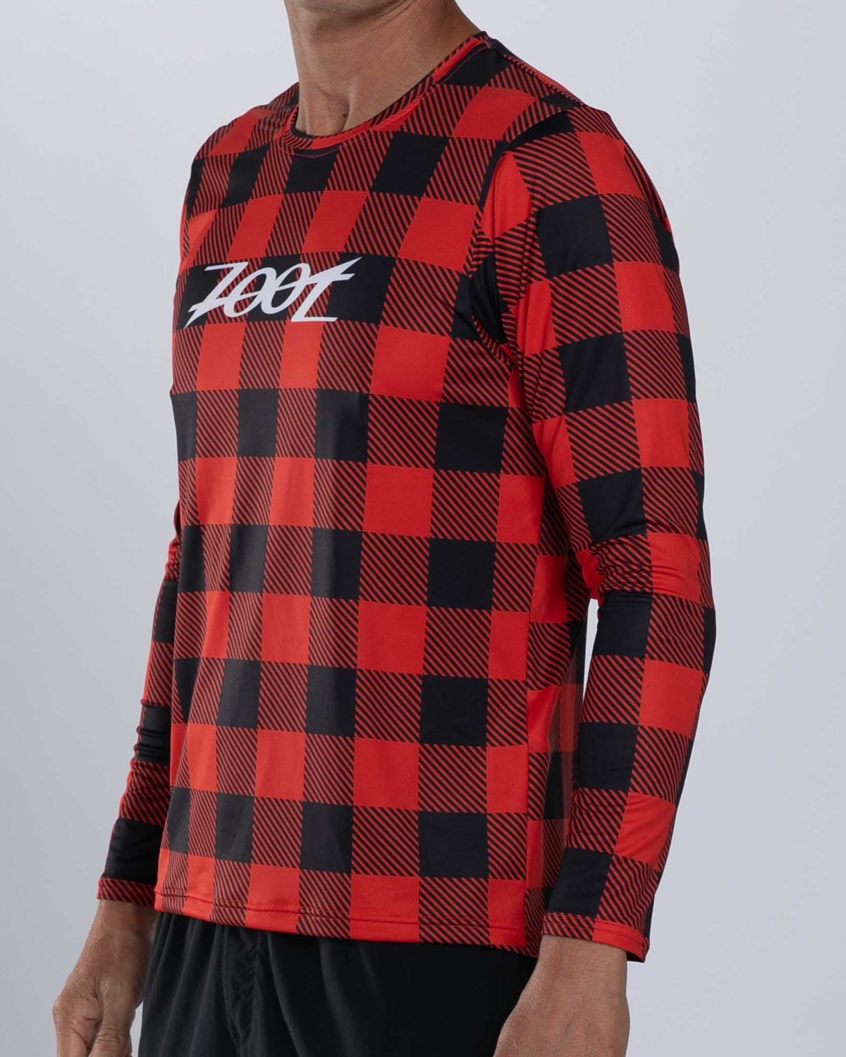 Zoot Sports RUN TEE Men's Ltd Run Ls Tee - Lumberjack