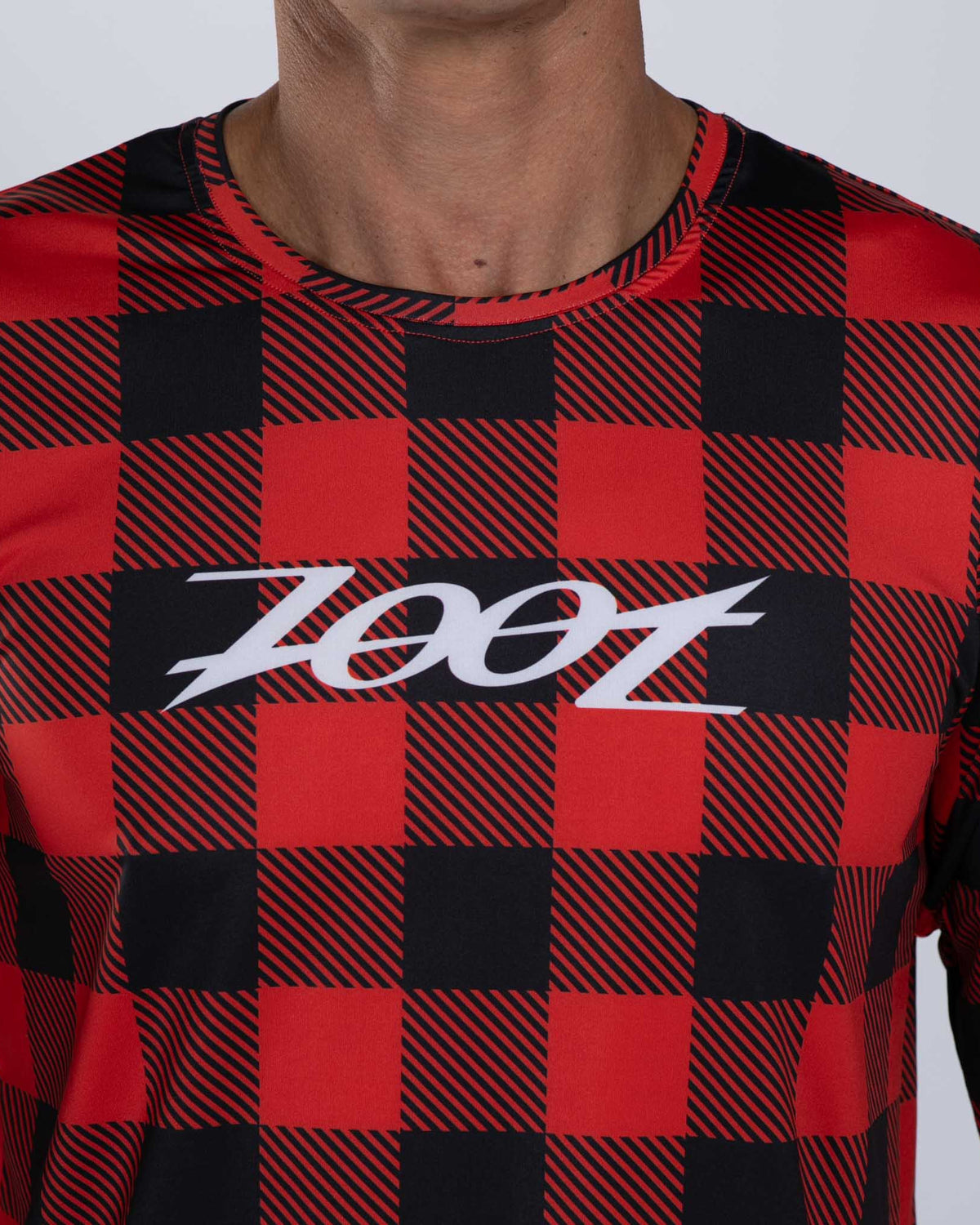 Zoot Sports RUN TEE Men's Ltd Run Ls Tee - Lumberjack