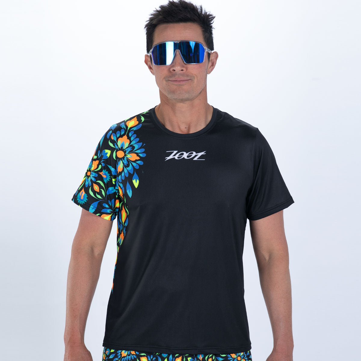 Zoot Sports RUN TEE Men's Ltd Run Tee - Kaleidoscope