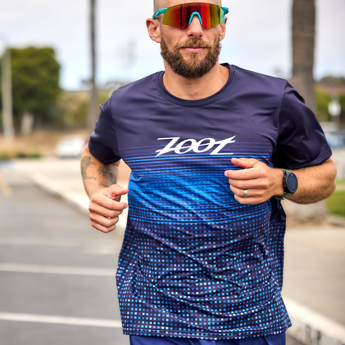 Zoot Sports RUN TEE Men's Ltd Run Tee - Sync