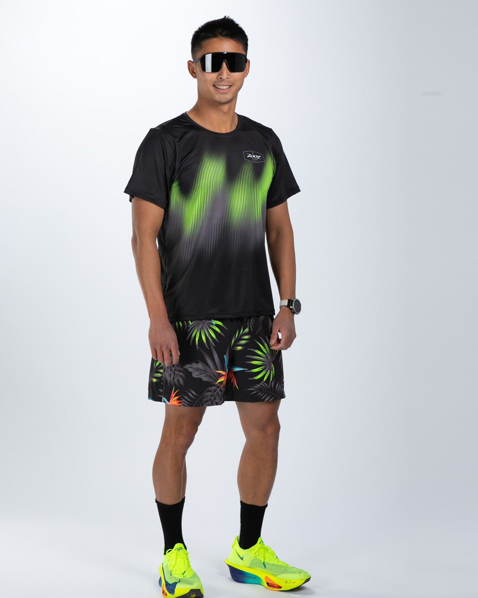 Zoot Sports RUN TEE Men's Ltd Run Tee - Tropical Magic