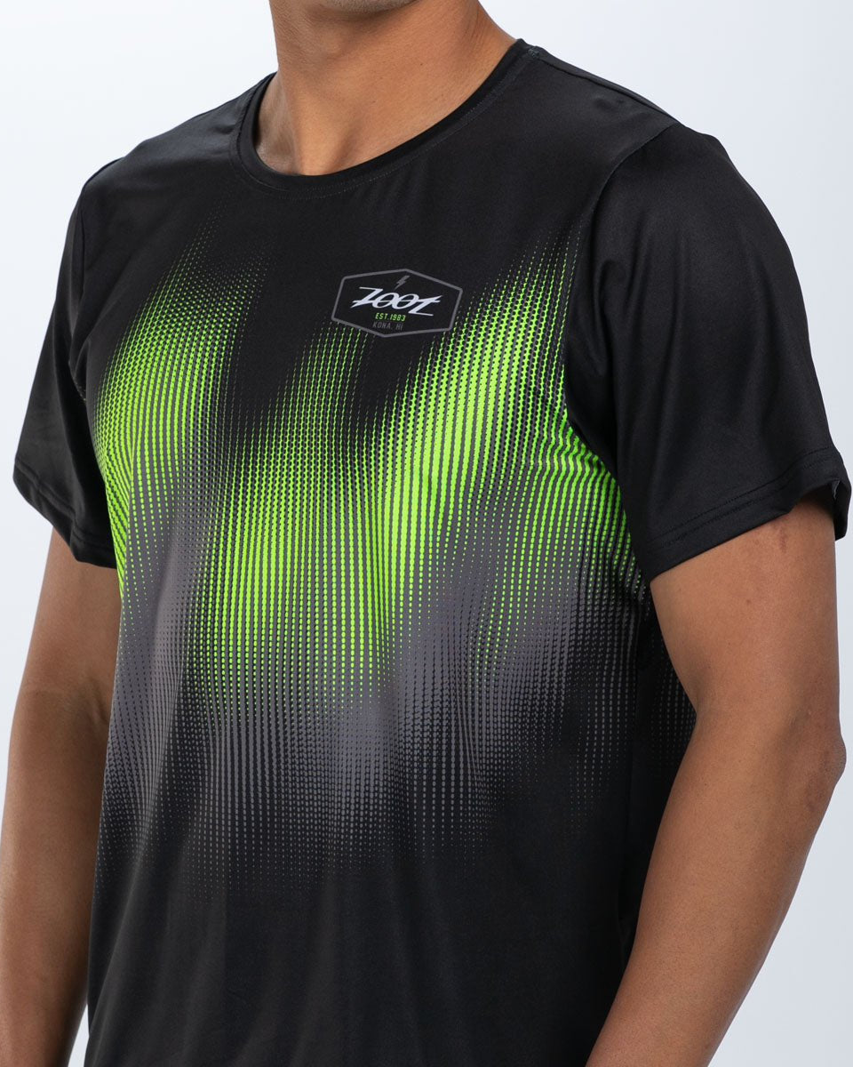 Zoot Sports RUN TEE Men's Ltd Run Tee - Tropical Magic