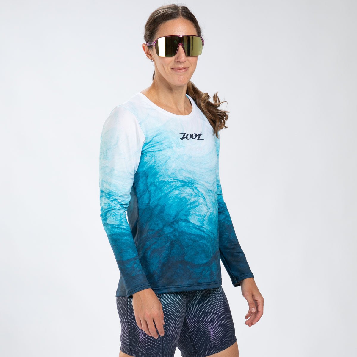Zoot Sports RUN TEE Women's Ltd Run Ls Tee - La Plage