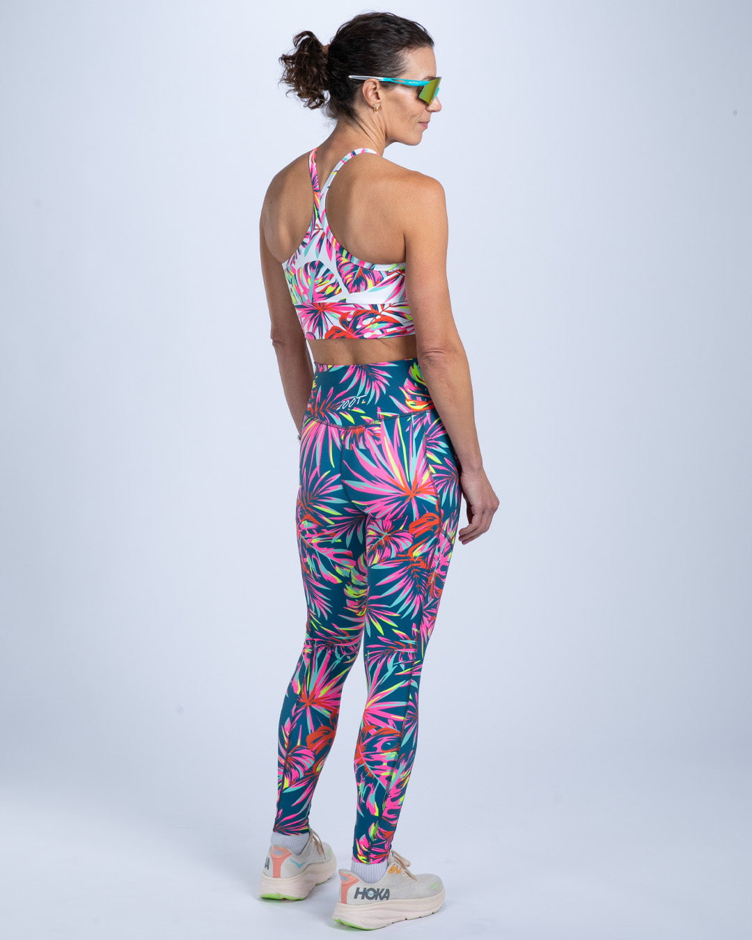 Zoot Sports RUN TIGHTS Women's Ltd Run Pulse High-Rise Tight - Island Original