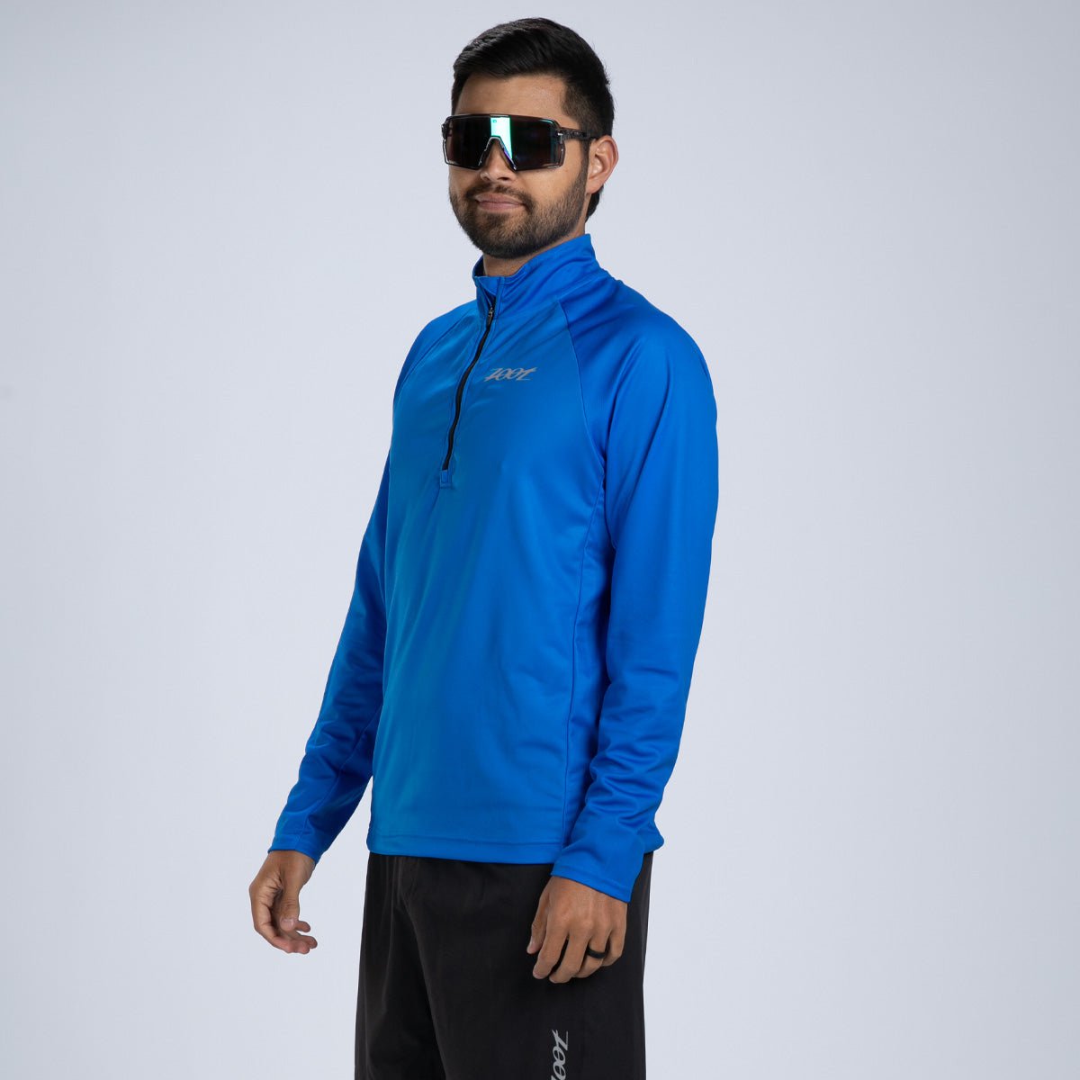 Zoot Sports RUN TOPS Men's Core Run 1/2 Zip - Ocean Blue