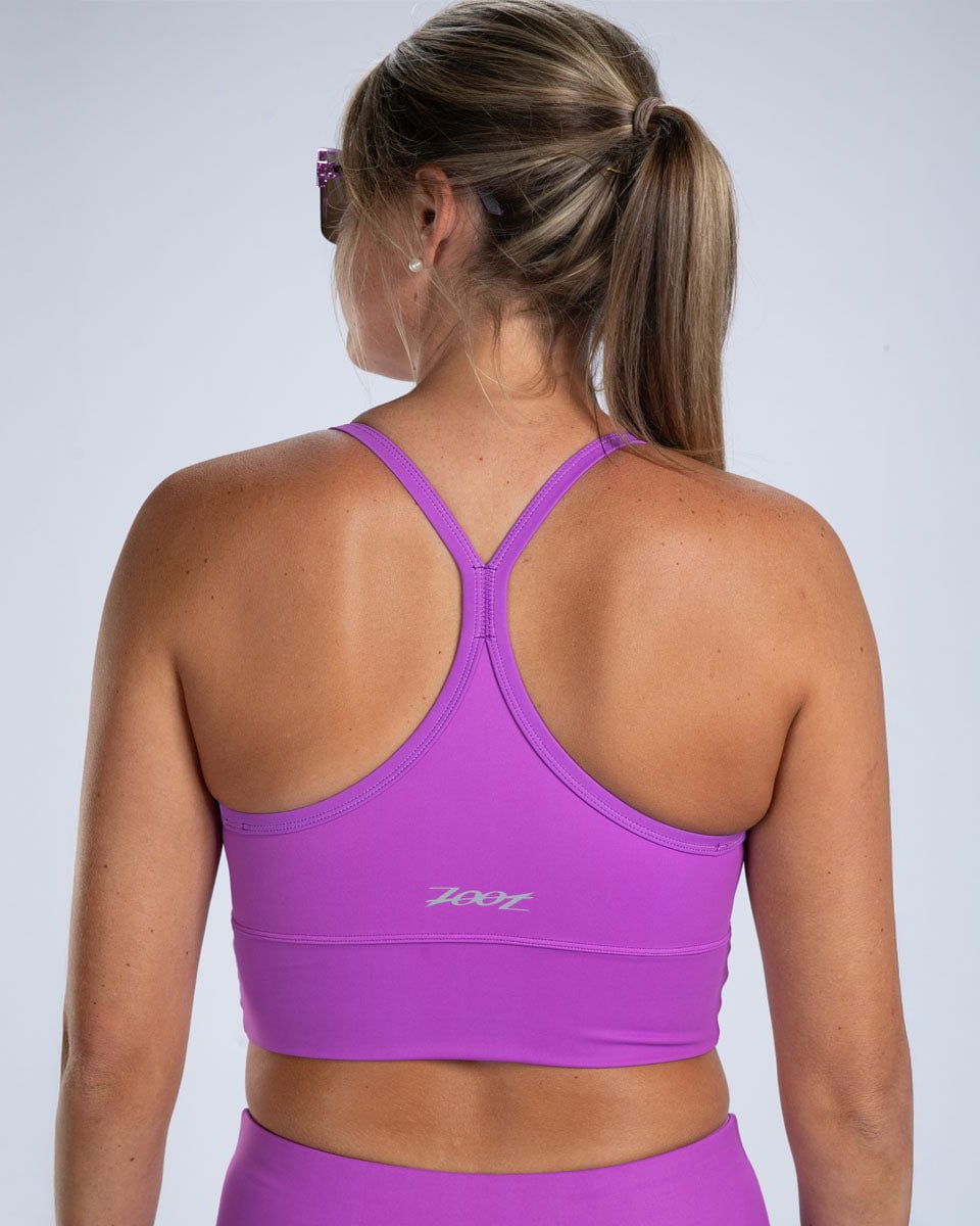 Zoot Sports RUN TOPS Women's Core Run Crop - Deep Purple