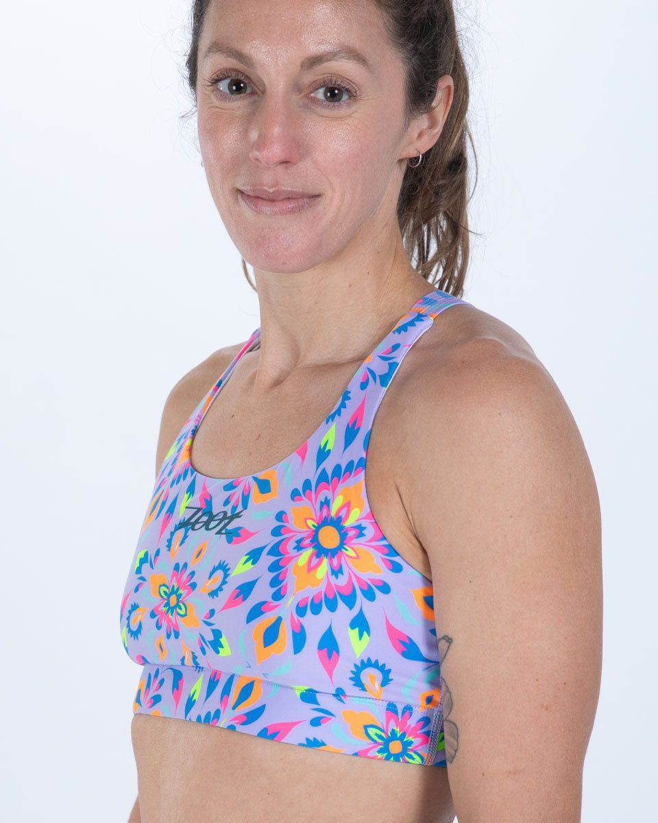 Zoot Sports SWIM Women's Ltd Swim Crossback Bikini Top - Kaleidoscope