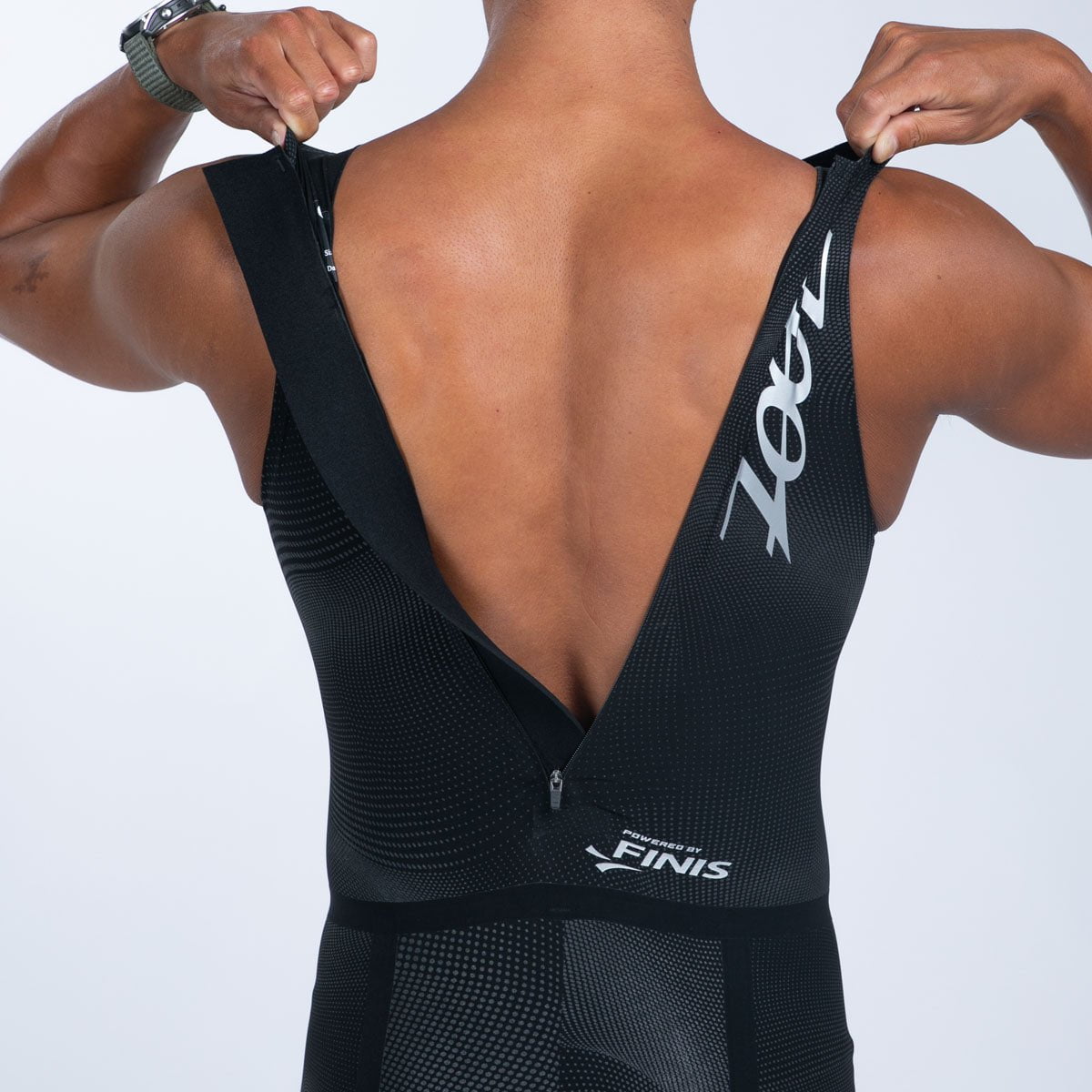 Zoot Men's Ultra HydroX Swimskin in Black, image 15