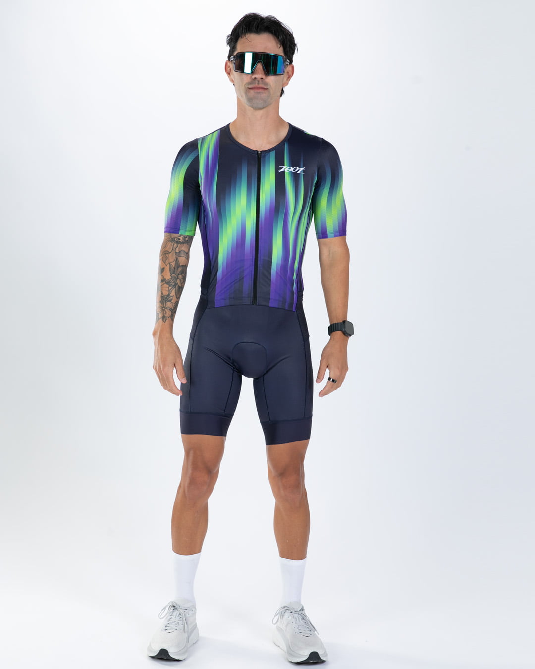 Zoot Sports TRI AERO RACESUITS Men's Ltd Tri Aero Fz Racesuit - Reflection