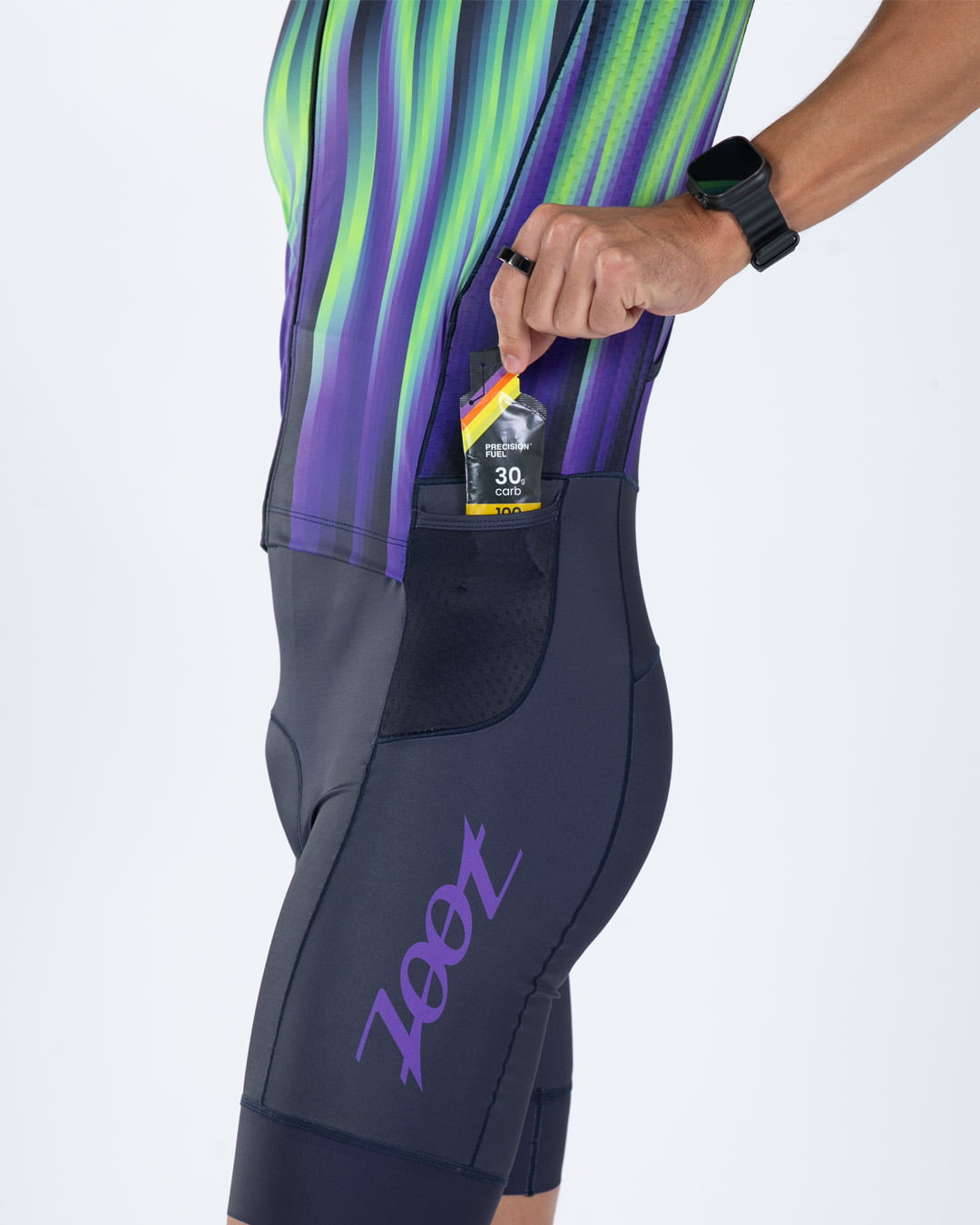 Zoot Sports TRI AERO RACESUITS Men's Ltd Tri Aero Fz Racesuit - Reflection