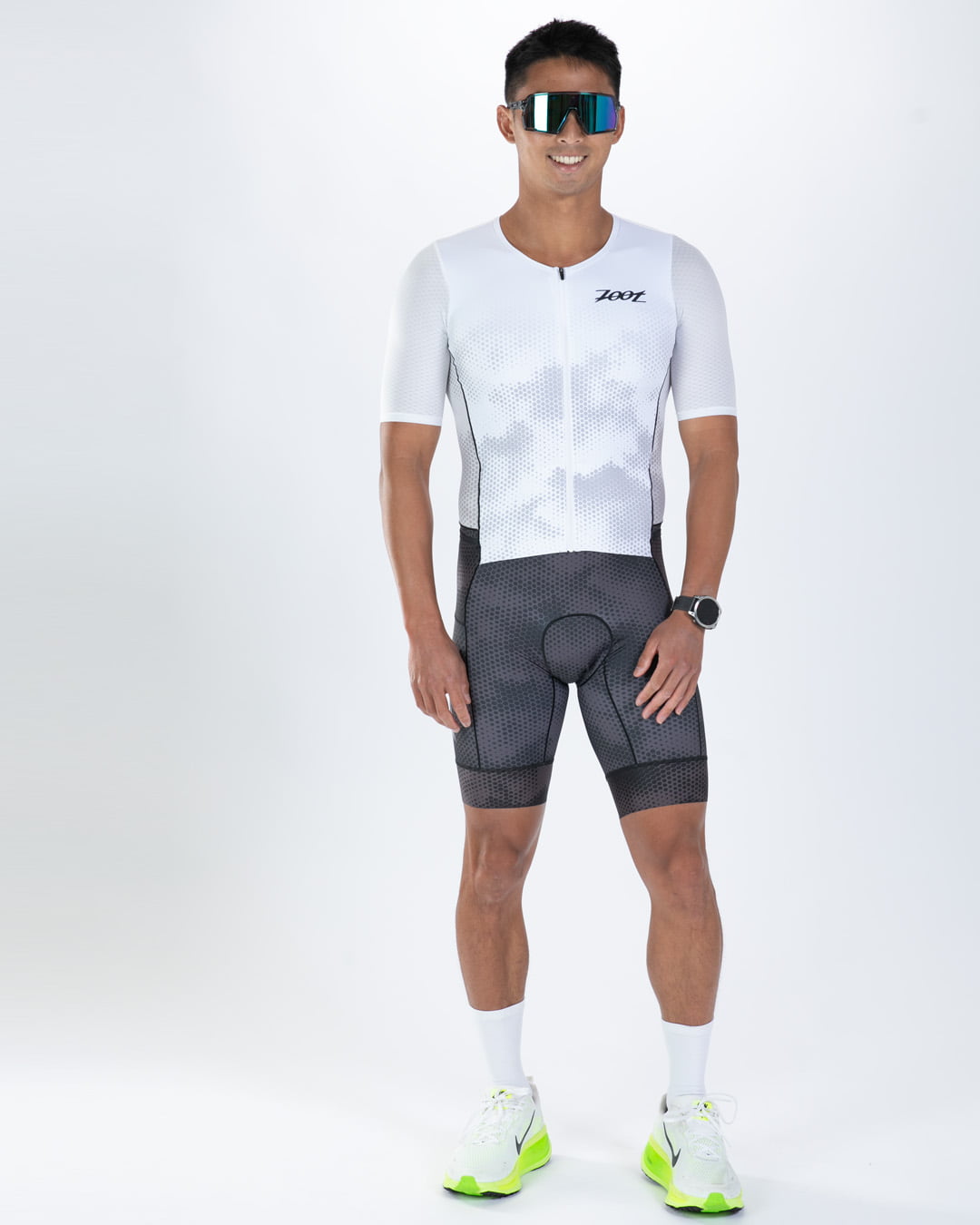 Zoot Sports TRI AERO RACESUITS Men's Ltd Tri Aero Fz Racesuit - Shadow