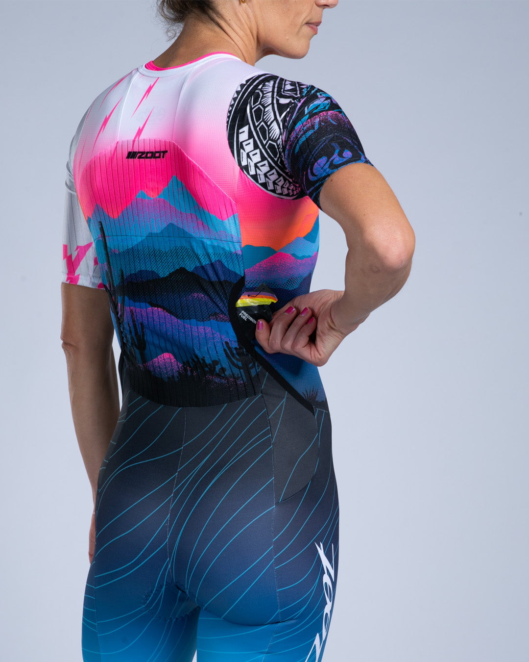 Zoot Sports TRI AERO RACESUITS Women's Ultra Tri P1 Racesuit - Elements