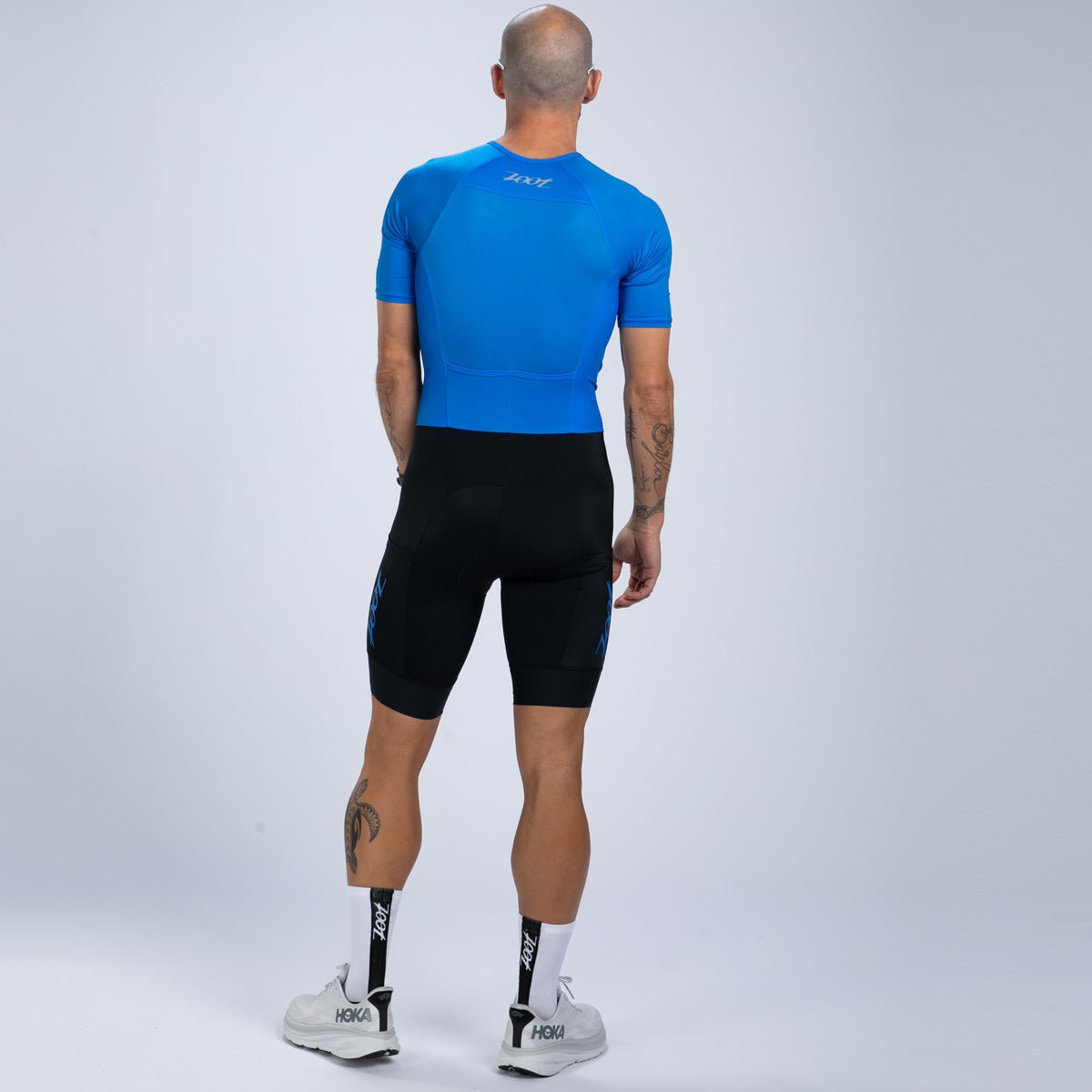 Zoot Sports TRI RACESUITS Men's Core Tri Aero Fz Racesuit - Ocean Blue