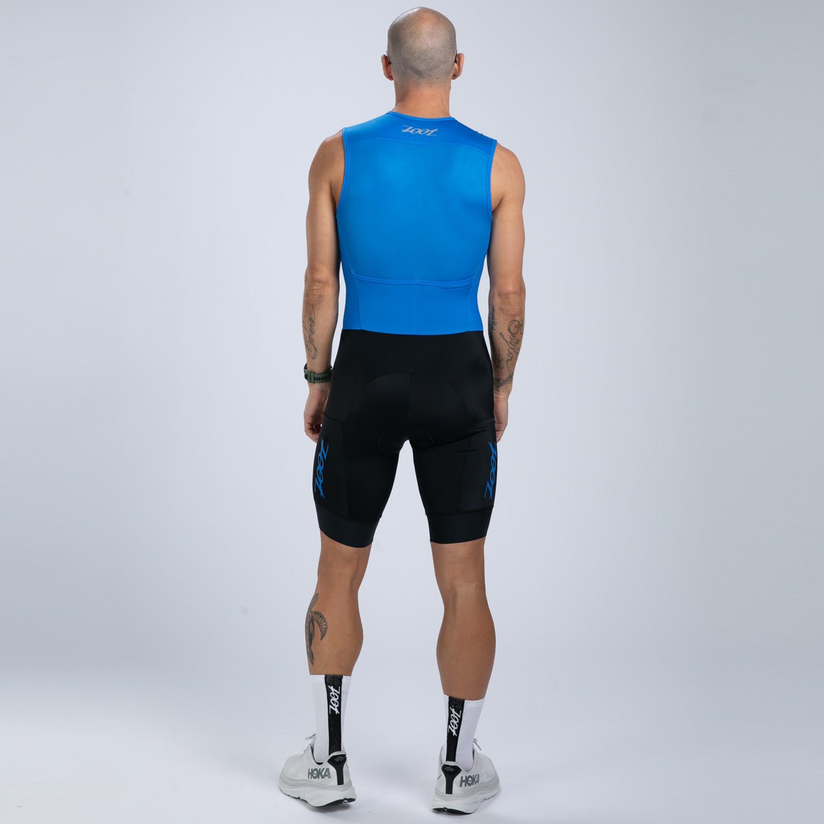 Zoot Sports TRI RACESUITS Men's Core Tri Slvs Fz Racesuit - Ocean Blue