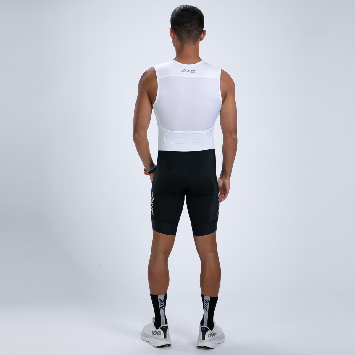 Zoot Sports TRI RACESUITS Men's Core Tri Slvs Fz Racesuit - White