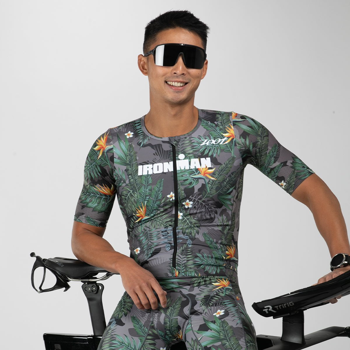 Zoot Sports TRI RACESUITS Men's Ltd Tri Aero Fz Racesuit - IM Strength