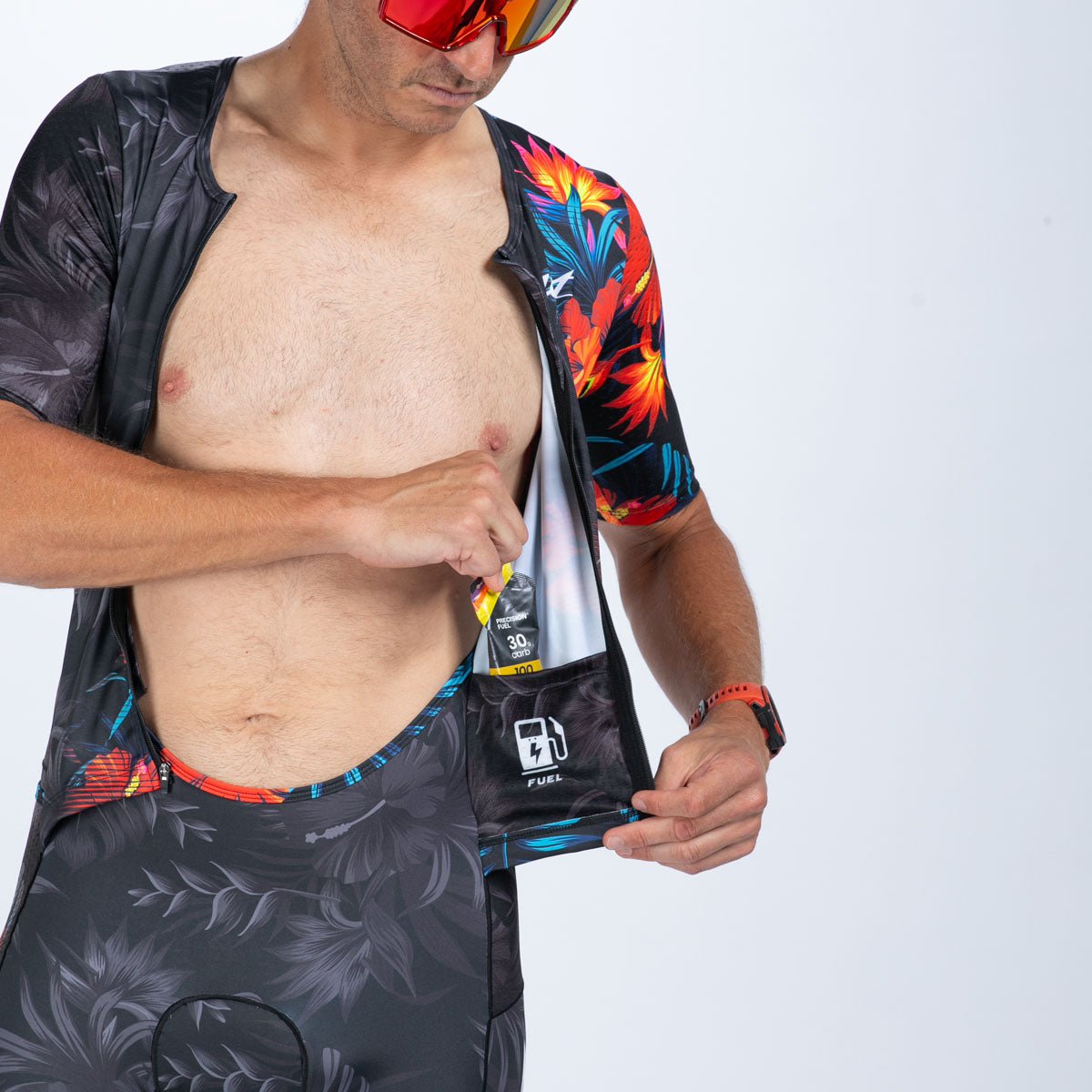 Zoot Sports TRI RACESUITS Men's Ltd Tri Aero Fz Racesuit - King Kam