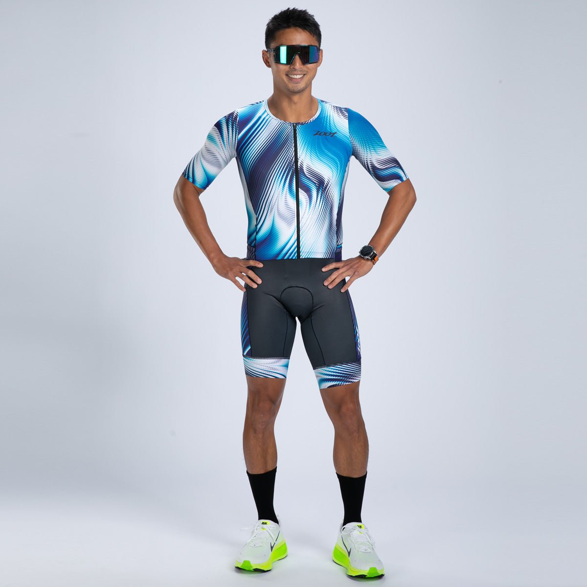 Zoot Sports TRI RACESUITS Men's Ltd Tri Aero Fz Racesuit -Surge
