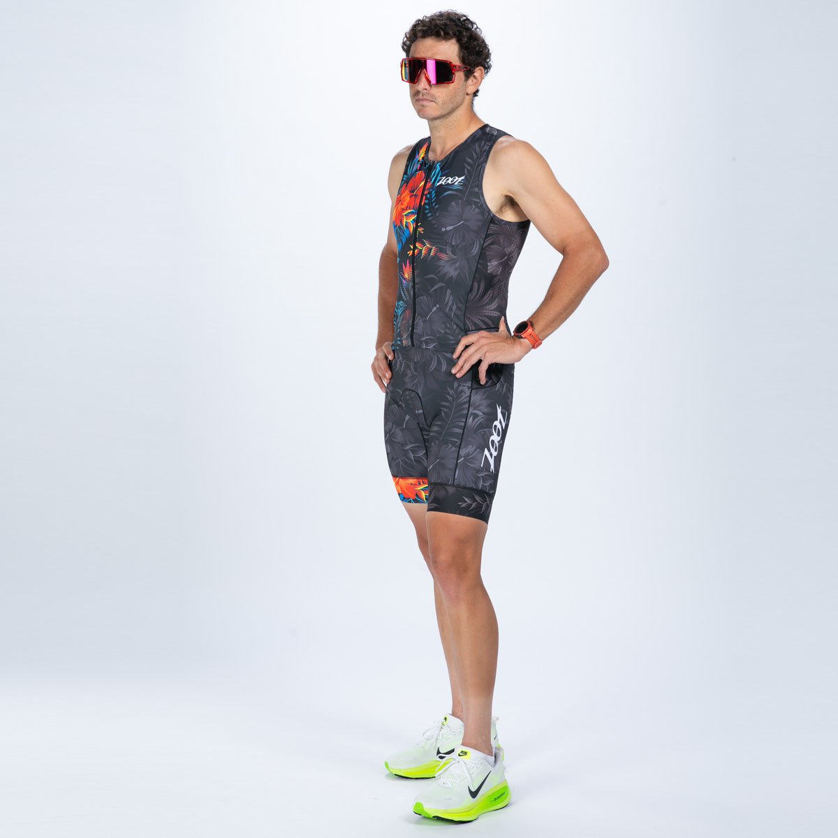 Zoot Sports TRI RACESUITS Men's Ltd Tri Aero Slvs Fz Racesuit - King Kam