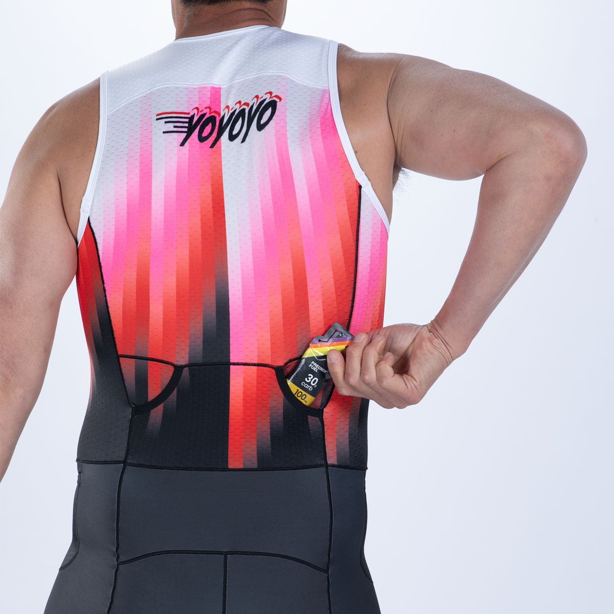 Zoot Sports TRI RACESUITS Men's Ltd Tri Aero Slvs Fz Racesuit - Yo Yo Yo