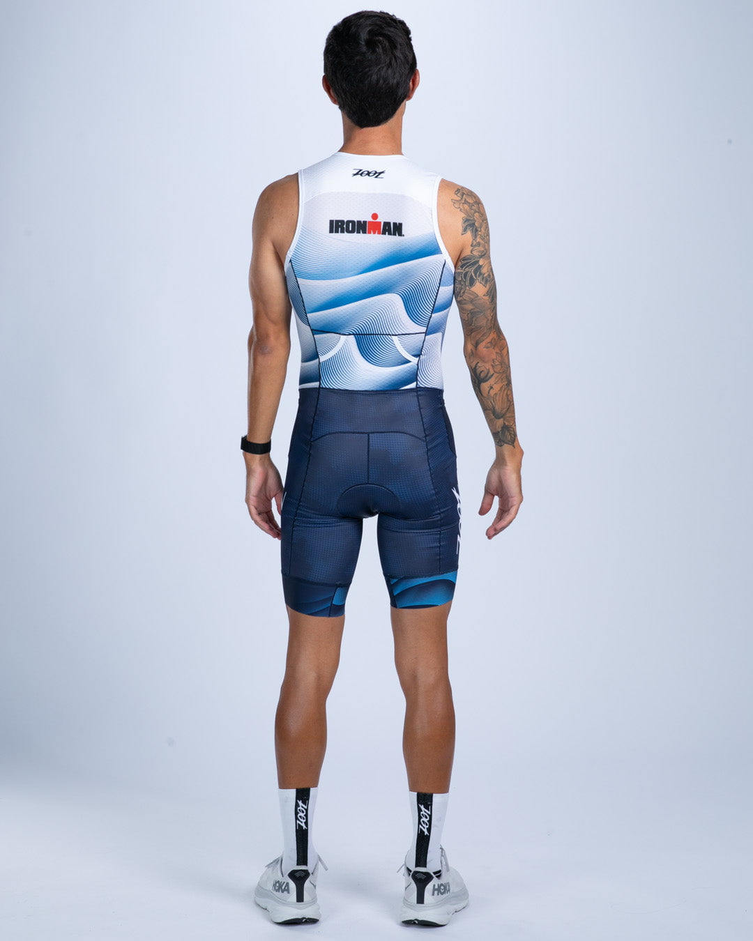 Zoot Sports TRI RACESUITS Men's Ltd Tri Slvs Fz Racesuit - IM Stratos