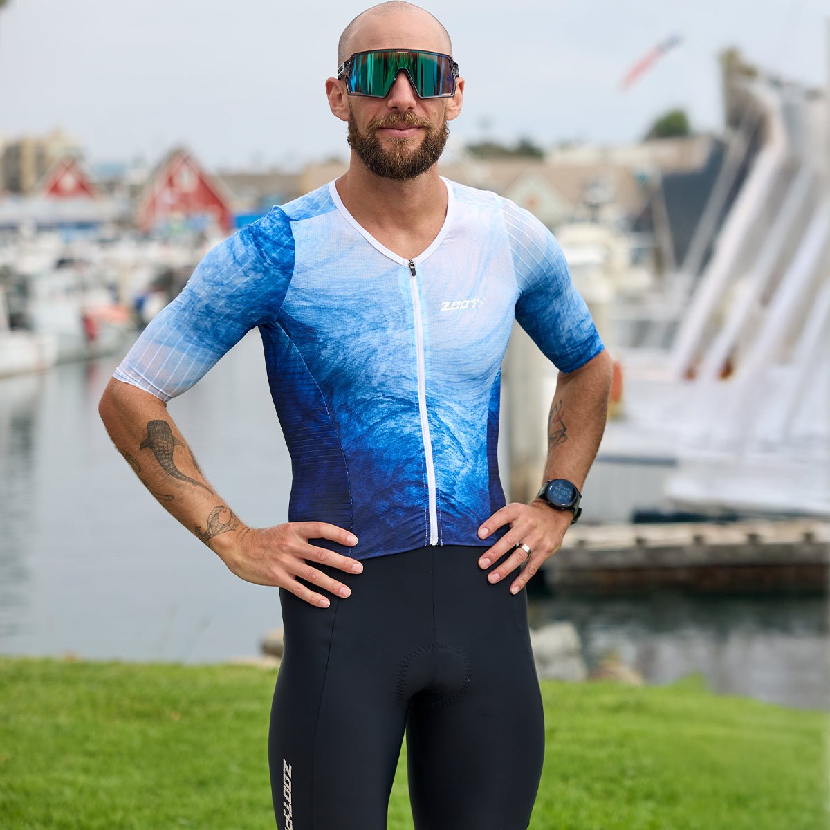 Zoot Sports TRI RACESUITS Men's Ultra Tri P1x Racesuit - La Plage
