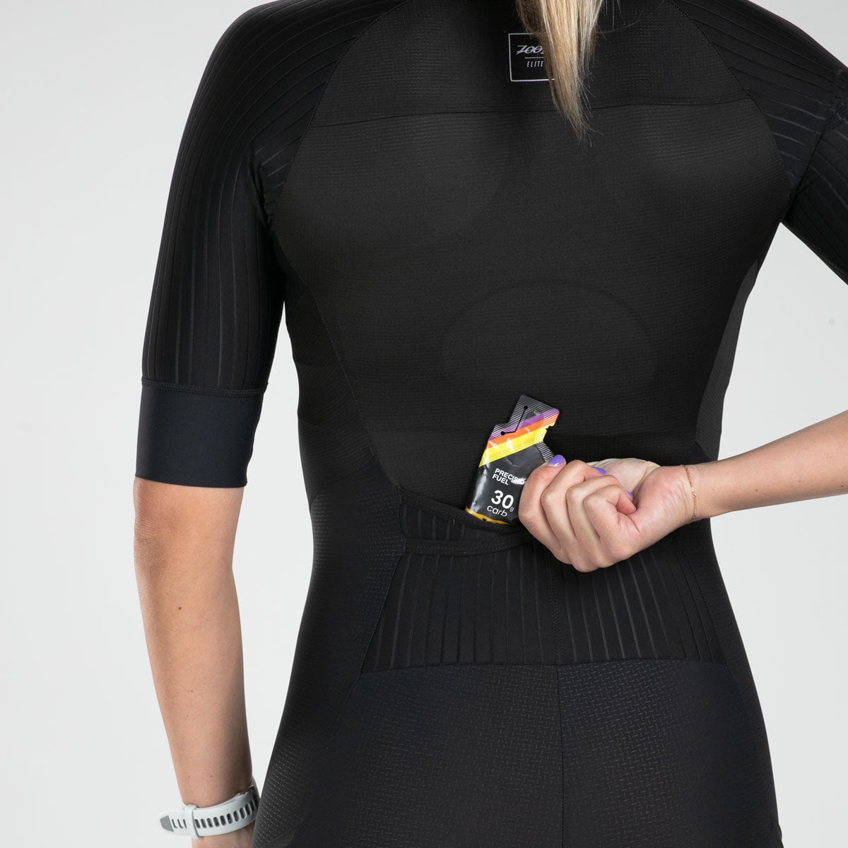 Zoot Sports TRI RACESUITS Women's Elite 2.0 Tri Aero Fz Racesuit - Black