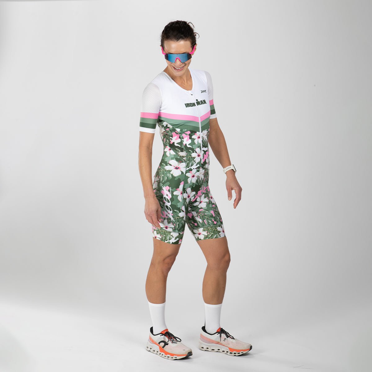 Zoot Sports TRI RACESUITS Women's Ltd Tri Aero Fz Racesuit - IM Strength