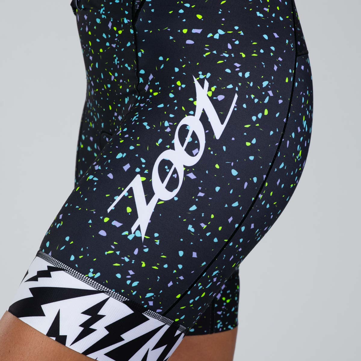 Zoot Sports TRI RACESUITS Women's Ltd Tri Slvs Fz Racesuit - Electric