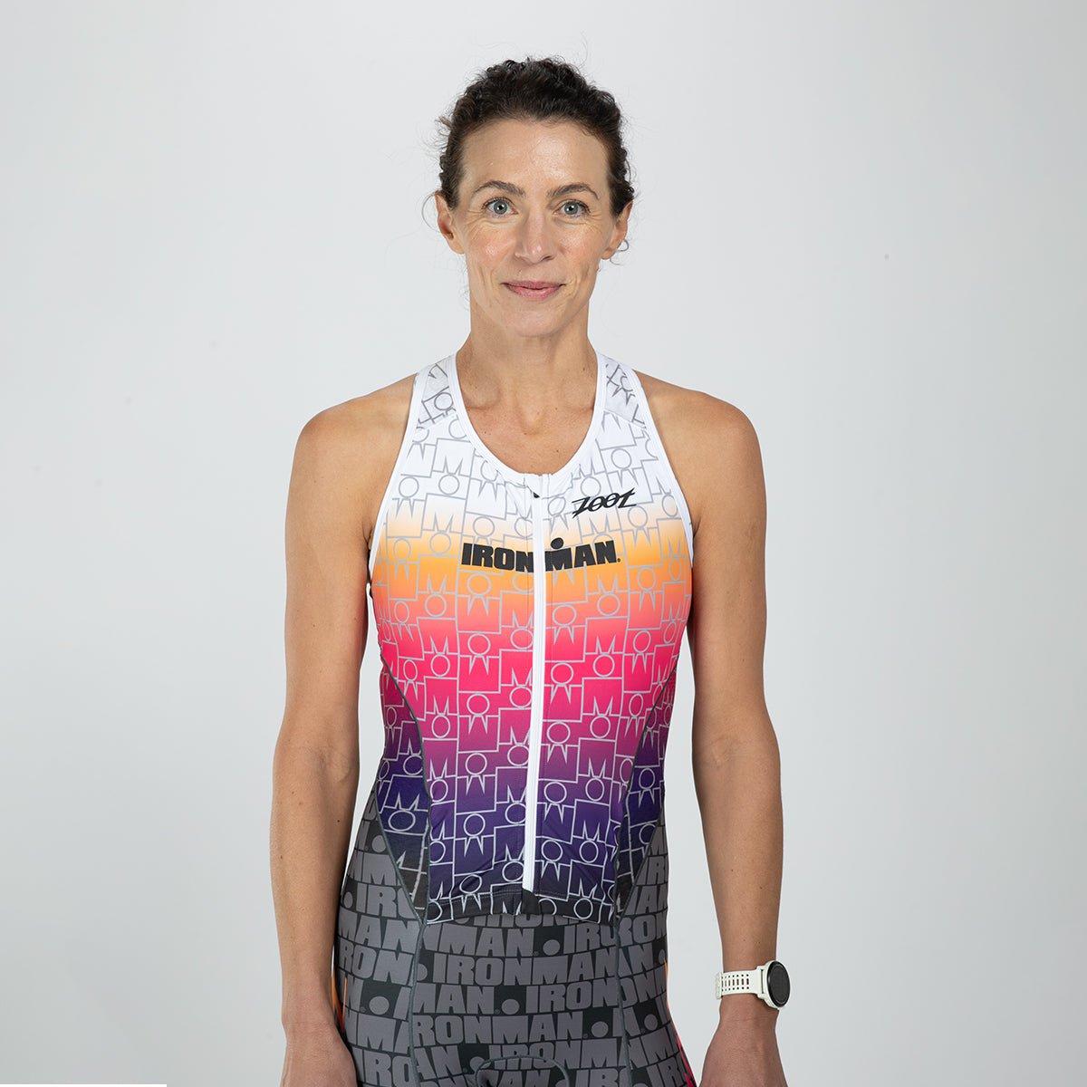 Zoot Sports TRI RACESUITS Women's Ltd Tri Slvs Fz Racesuit - IM Endurance