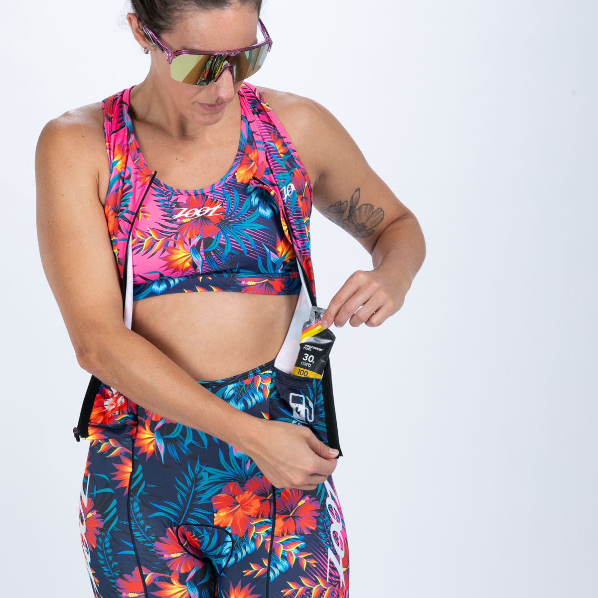 Zoot Sports TRI RACESUITS Women's Ltd Tri Slvs Fz Racesuit - Queen K