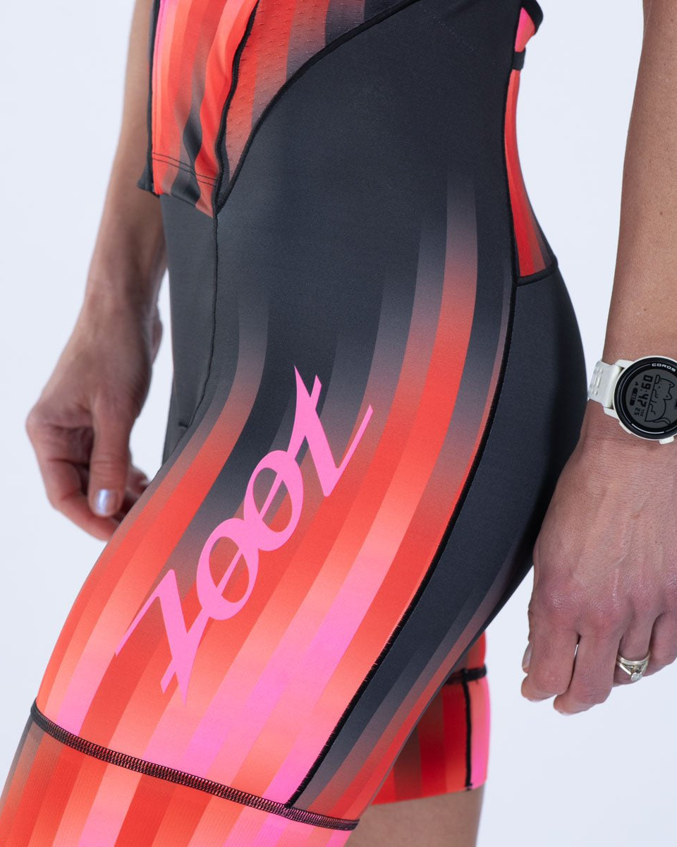Zoot Sports TRI RACESUITS Women's Ltd Tri Slvs Fz Racesuit - Yo Yo Yo