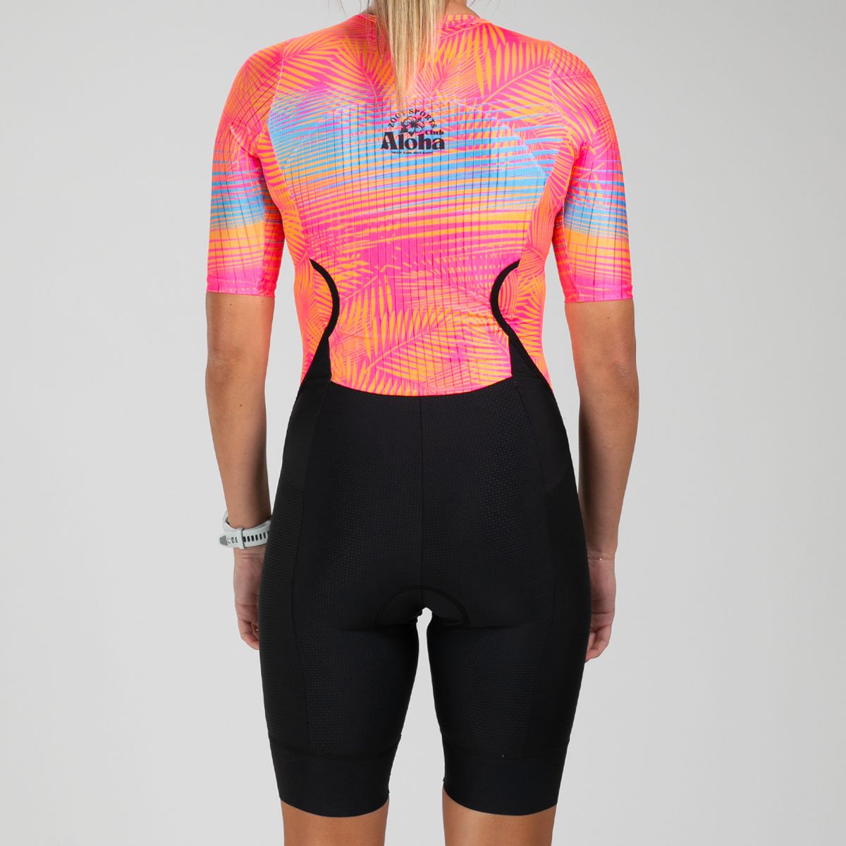 Zoot Sports TRI RACESUITS Women's Ultra Tri P1 Exos Racesuit - Club Aloha